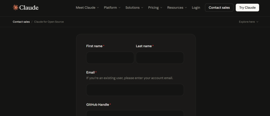 get claude max for free form