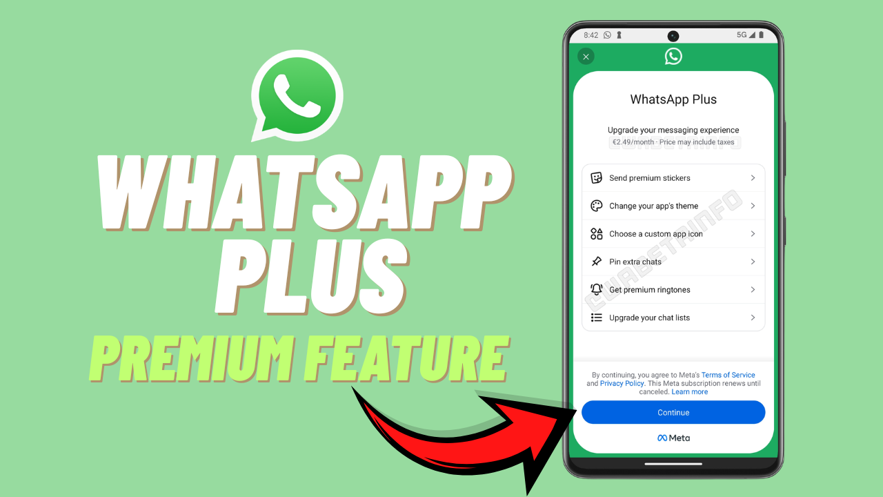 whatsapp plus premium feature