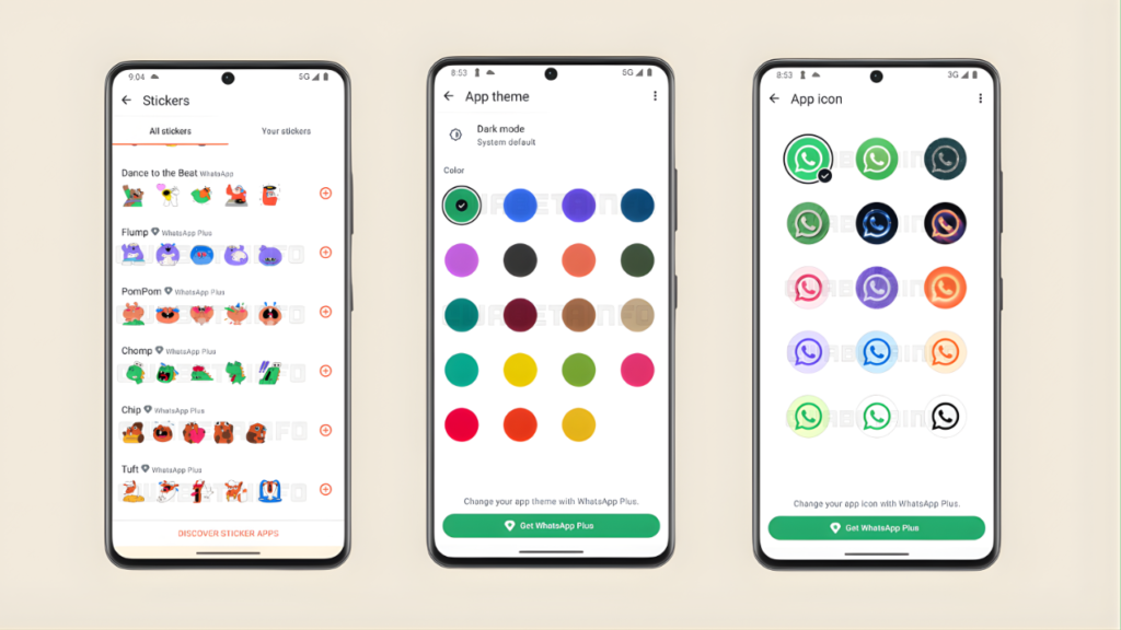 WhatsApp Plus Premium Features