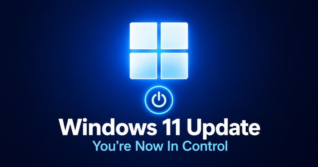 Window 11 Shutdown Without Update